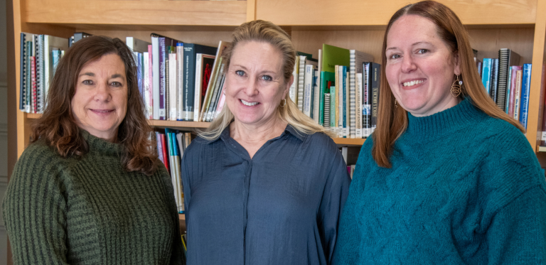 Pictured are members of the Early Intervention Training and Technical Assistance team: Patricia Maris, Leslie Bobrowski and Jennifer Sanchez.