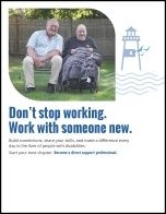 Don't stop working. Work with someone new.