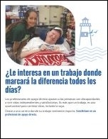 ¿Le interesa en un trabajo donde marcará la diferencia todos los días?