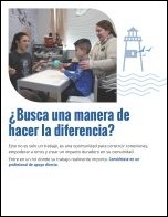 ¿Busca una manera de hacer la diferencia?