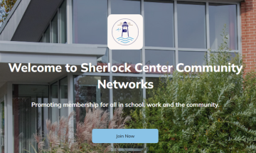 A screenshot of the Sherlock Center Community Networks