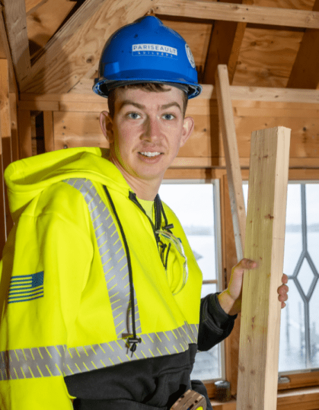 Eric Carter on a worksite.