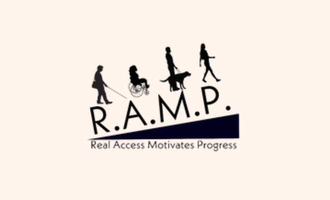 Logo for Real Access Motivates Progress organization.